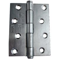 Class 7 Fire Door Hinges Zinc Plated 102mm Pack 3