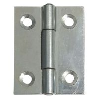 Butt Hinge 1838 Chrome Plated 50mm Pack 2