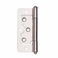 Flush Hinges Zinc Plated 63mm Pack 20