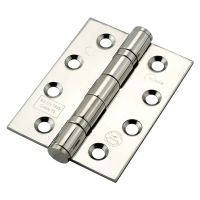 Eclipse Grade 13 Fire Door Ball Bearing Hinge 102mm Polished Satinless Steel Pack 3