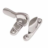 Locking Pattern Fitch Sash Window Fastener Polished Chrome