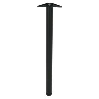 Worktop Support Leg Matt Black