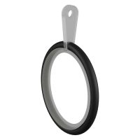 Curtain Rings Matt Black Pack of 10