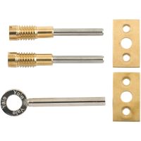 Yale 8013 Dual Screw Sash Window Lock Brass