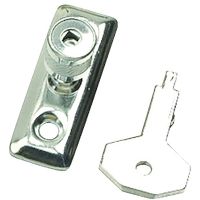 Zinc Stay locks & Key Pack of 2