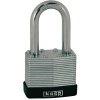 Kasp Padlock Long Shackle Laminated 40mm