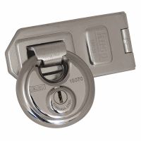 Kasp Disc Padlock & Hasp 70mm