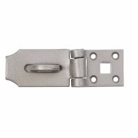 Heavy Duty Hasp & Staple 254mm Bright Zinc Plated