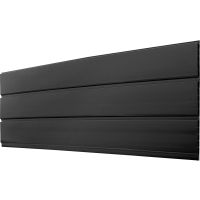 Hollow Soffit Board Black 300mm x 5m