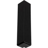 300mm External Fascia Corner Joint Black