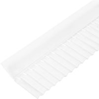 PVC Corrugated Wall Flashing Profile For Mini Profile Sheets