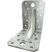 Simpsons Reinforced Angle Bracket Galvanised 150 x 150 x 65mm