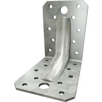 Simpsons Reinforced Angle Bracket Galvanised 90 x 150 x 65mm