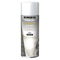 Ronseal Quick Drying Damp Seal Aerosol White 400ml