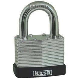 Silver Kasp shed lock