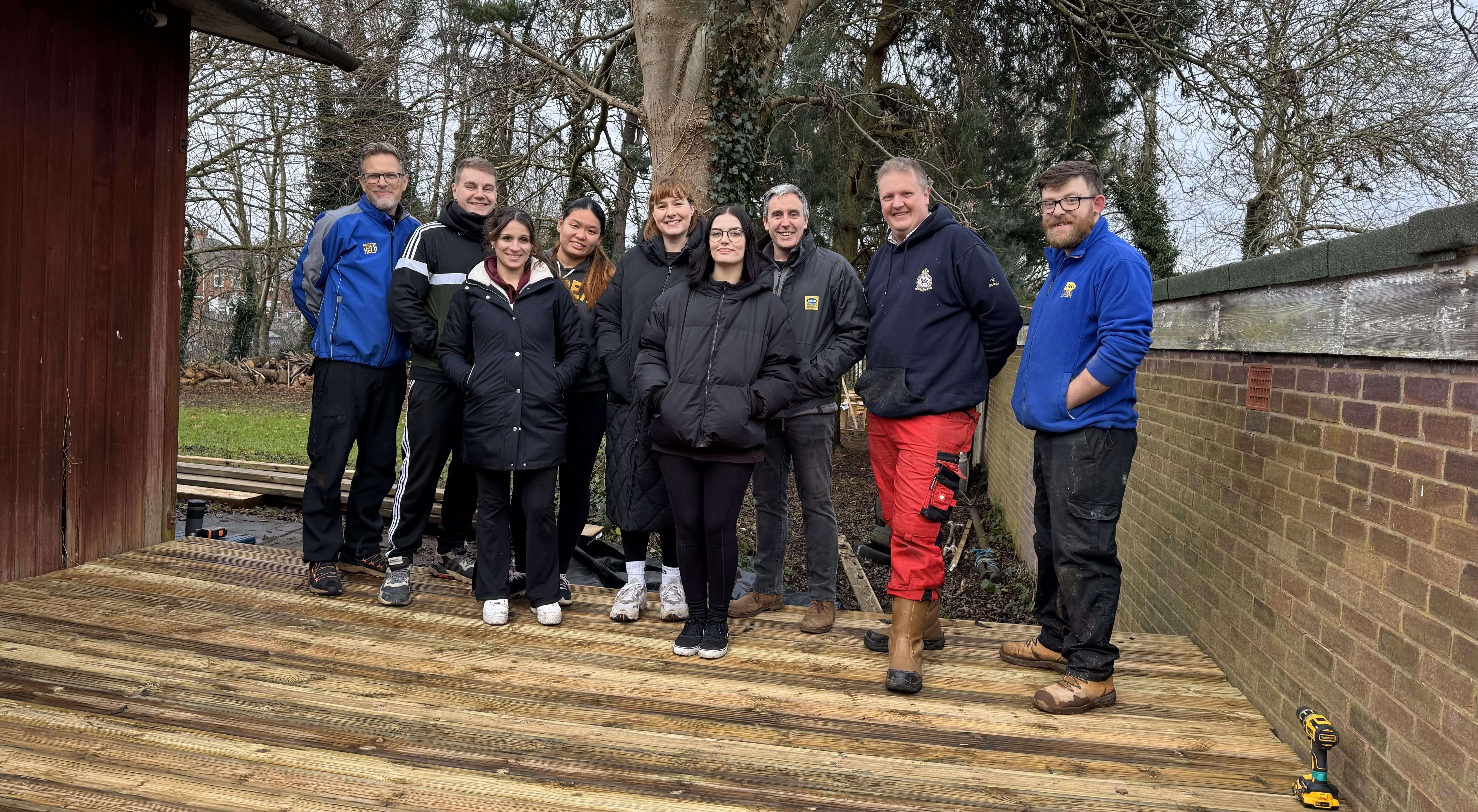 Selco colleagues at Coventry Scouts