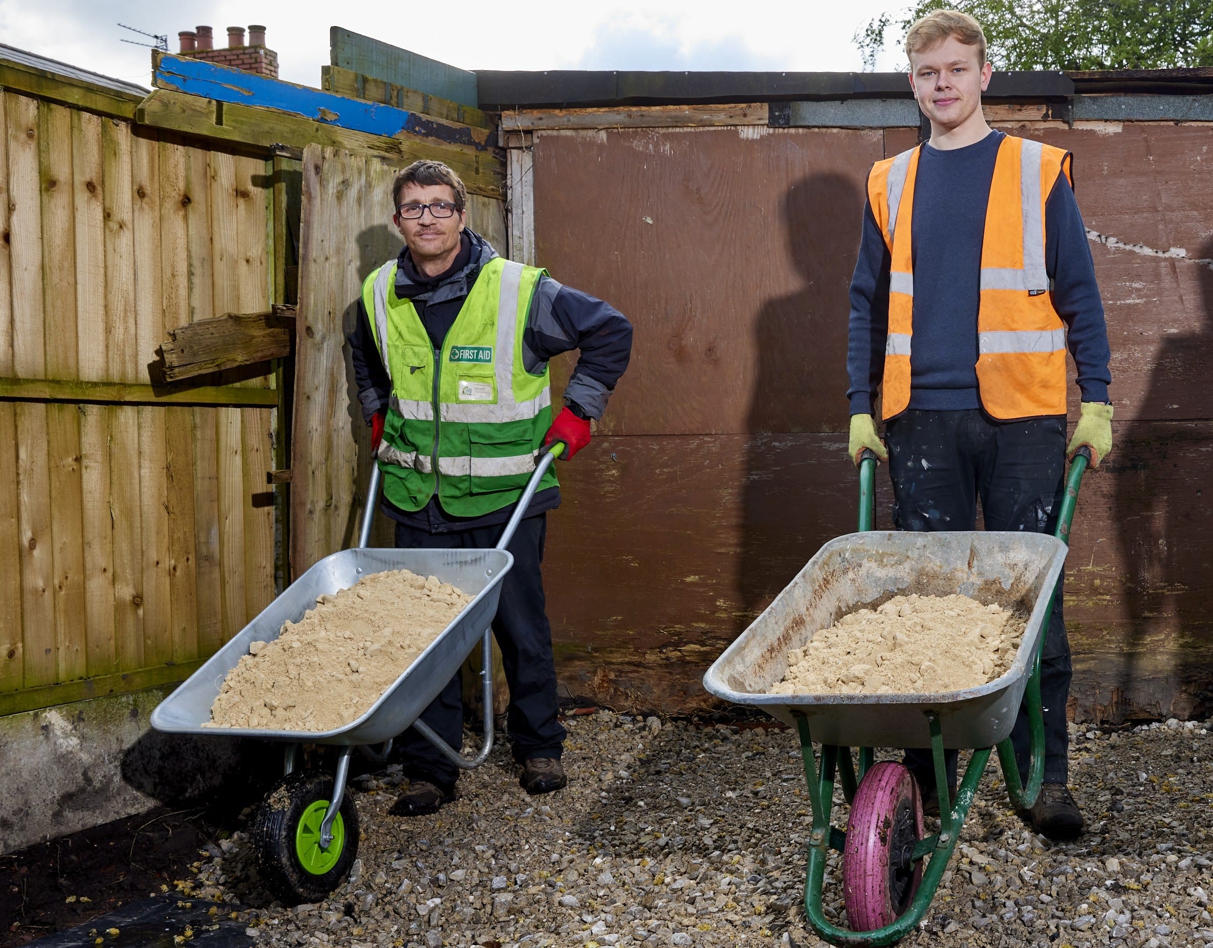 Selco donates materials to Manchester community garden