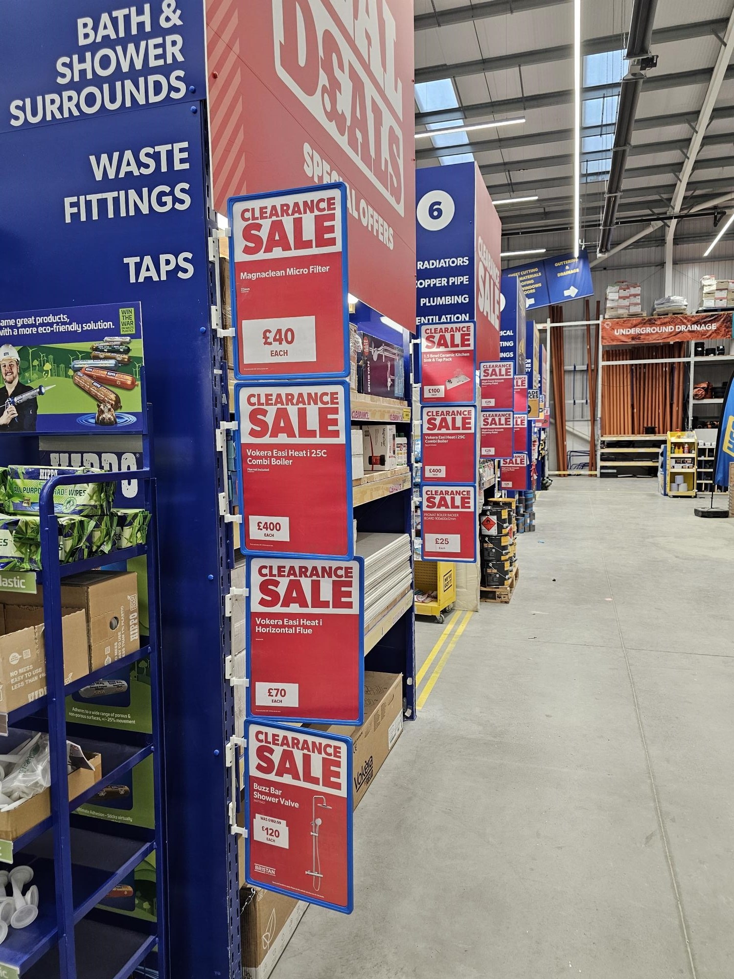 Stock Clearance in branch