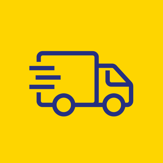 Courier Delivery van icon