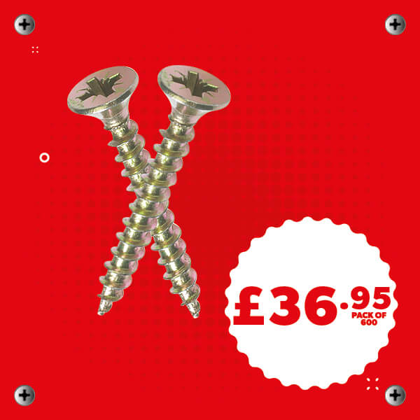 Unifix General Woodscrews (PK600)