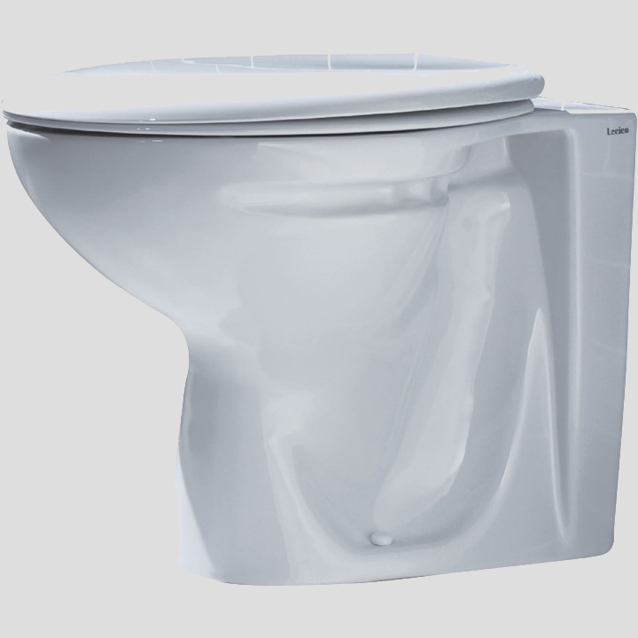 White toilet