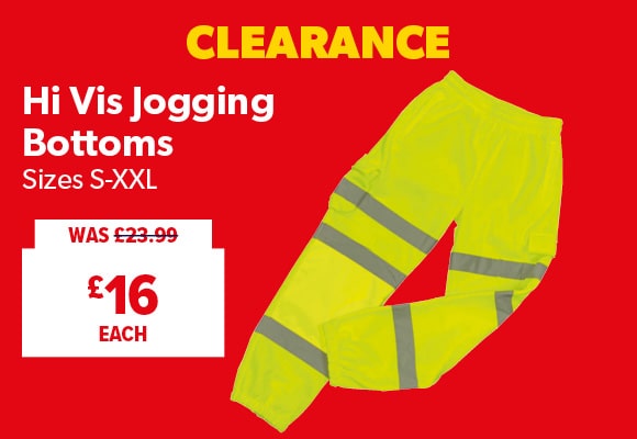 Hi Vis Jogging Bottoms