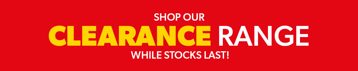 Shop our clearance range