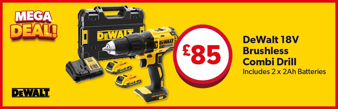 DeWalt 18V Brushless Combi Drill