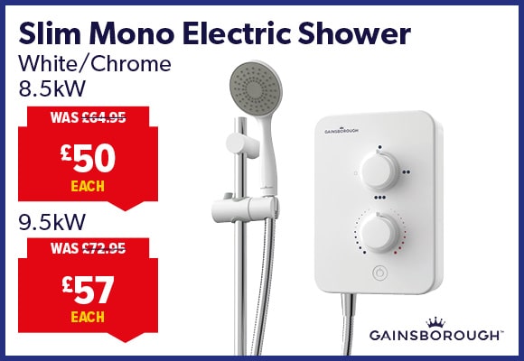 Slim Mono Electric Shower