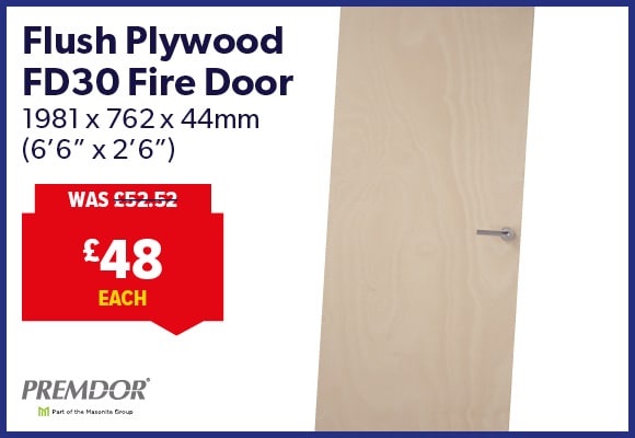 Internal Plywood Fire Door