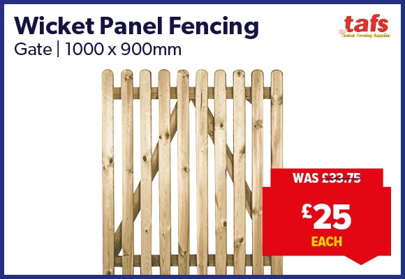 Fence Wicket Gate Rounded Top