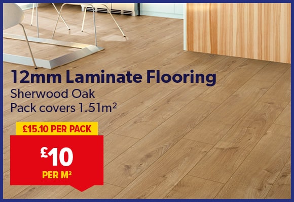 Krono Eurohome Sherwood Oak 12mm Laminate Flooring