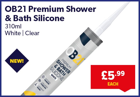 OB21 Premium Shower & Bath Silicone