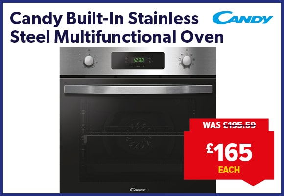 Candy Built-In Stainless Steel Multifunction Oven