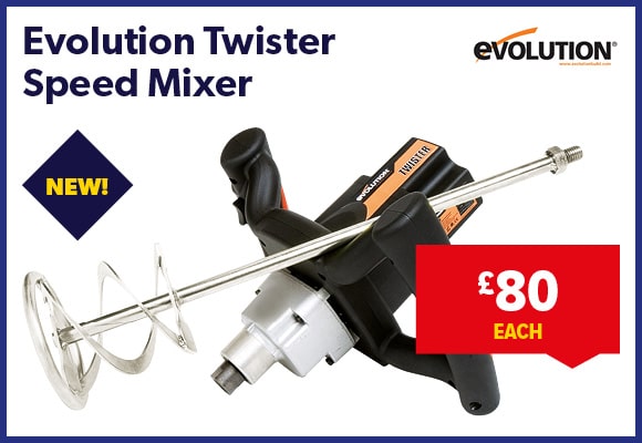 Evolution Twister Variable Speed Mixer