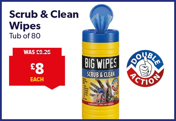 Heavy Duty Big Wipes Pack 80