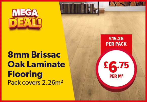 Krono Brissac Oak 8mm Laminate Flooring