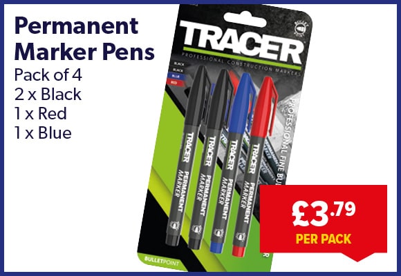 Tracer Permanent Marker Pack