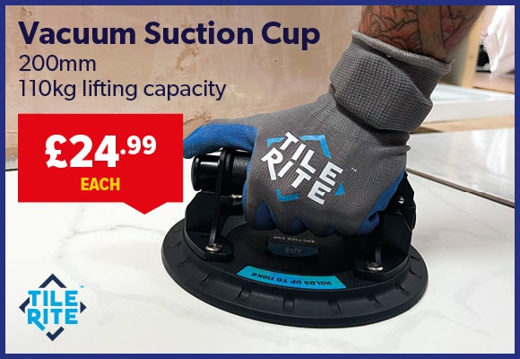 Tile Rite 200mm Vacuum Tile Suction Cup