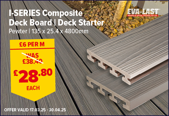 I-Series Composite Deck Board & Starter