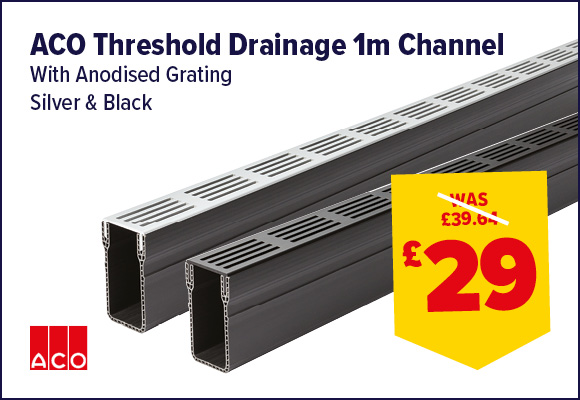 ACO Threshold Drain Channel 