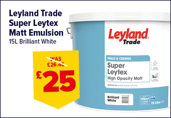 Leyland Trade Super Leytex Matt Emulsion