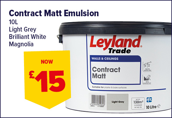 Leyland Trade Contract Matt Emulsion