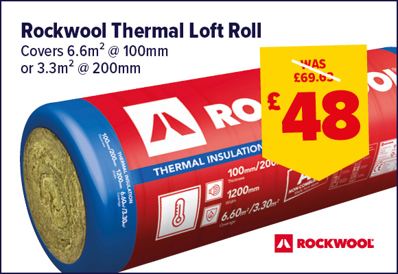 Rockwool Thermal Loft Roll Covers