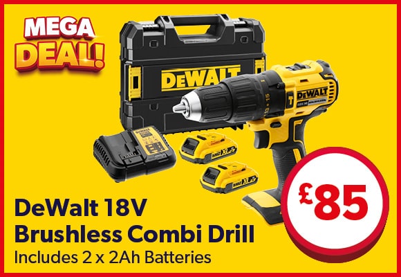 DeWalt 18V Brushless Combi Drill