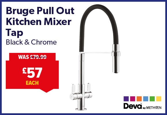 Deva Bruge Mono Kitchen Mixer Tap 