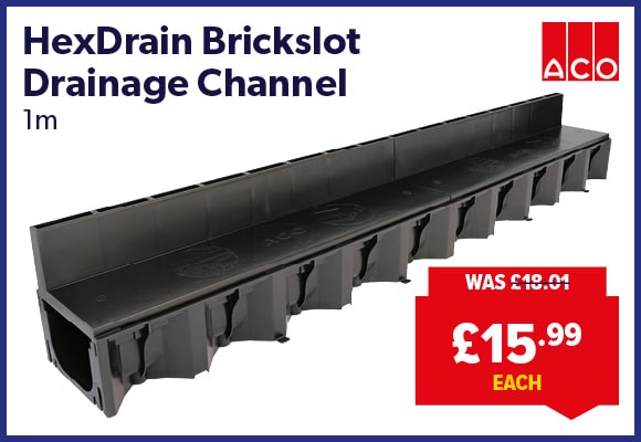 HexDrain Brickslot Drainage Channel