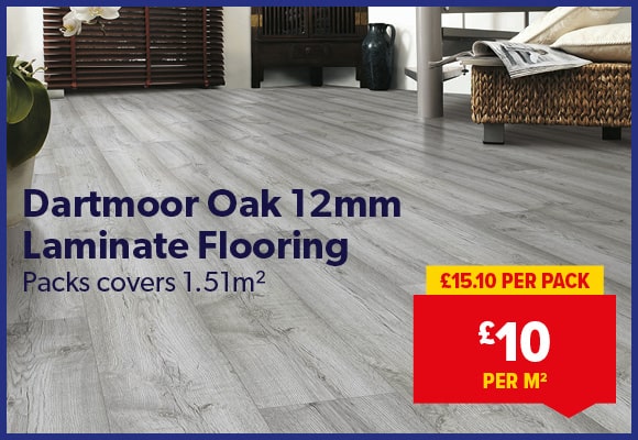 Krono Eurohome Dartmoor Oak 12mm Laminate Flooring