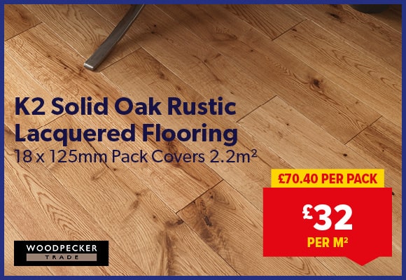 Woodpecker K2 Solid Oak Flooring