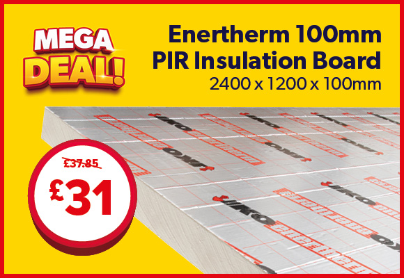 IKO Enetherm PIR Insulation Board 2400 x 1200mm